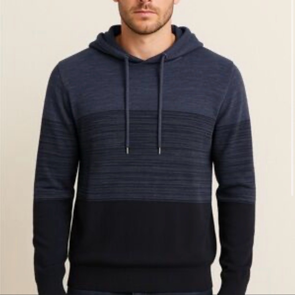 Vince Pullover Knit Sweater Hoodie